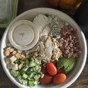 Chicken Cobb salad