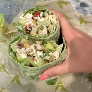 Golden Greek Wrap