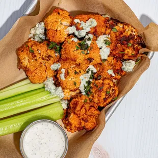 Charred Buffalo Cauliflower