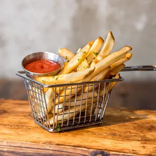 Baked Garlic Fries