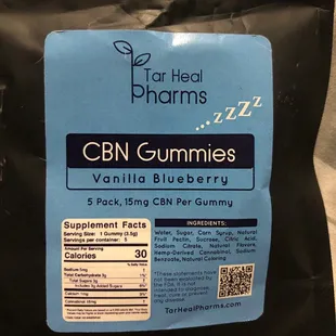 Cbn Gummies for sleep. Sativa profile.