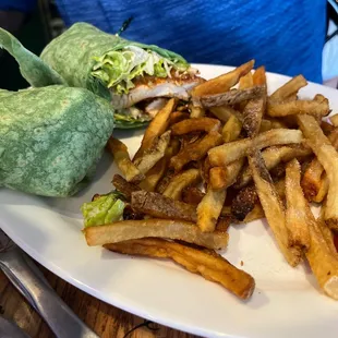 Buffalo chicken wrap