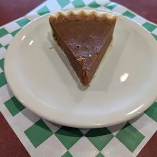 Pumpkin Pie Slice