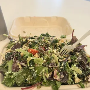 Half superfood salad