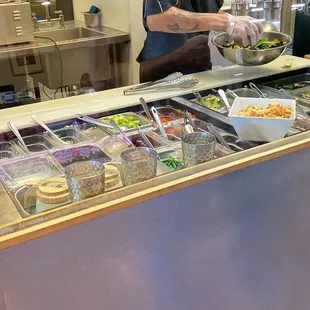 Salad bar