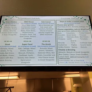 9/10/24 Menu