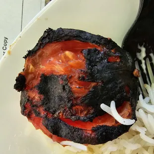 Beef Kabob Plate with Rice