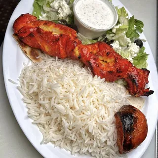 Spicy chicken kabob