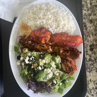Teriyaki chicken kabob
