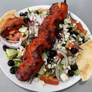 Spicy chicken kabob