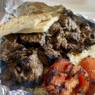 steak, food