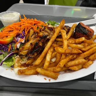 Teriyaki chicken kabob
