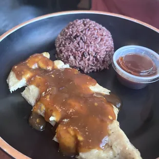 Spicy teriyaki chicken breast
