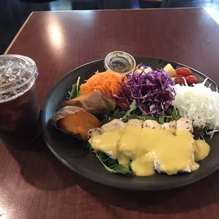 Trio Rainbow Plate