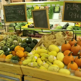 a variety of vegetables