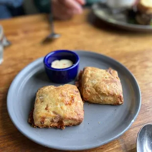 Smoked Cheddar and Chive Biscuits