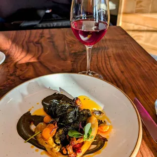 Hadeem x Greens: dolma &amp; 'cease &amp; desist' cab franc / merlot, Maison Blanche