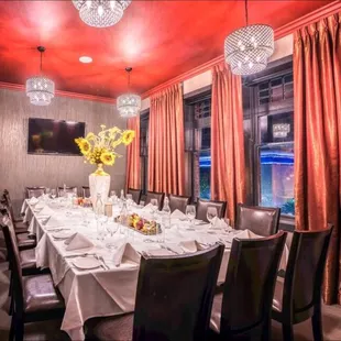 Private dining room