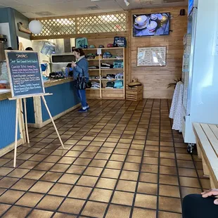 a woman sitting on a bench