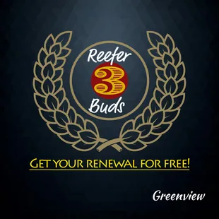 We have an excellent referral program.  Refer 3 friends or family and your renewal is free