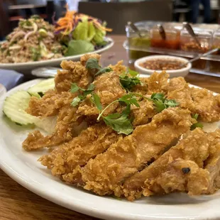 3. Kao-Mun-Kai-Tod Over Rice aka Fried Chicken Over Rice