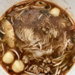 Greenview Tom Yum Noodle Soup pretty good!
