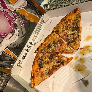 Custom Build Your Own Pizza with chicken, bacon, Roma tomatoes, mushrooms, and ricotta cheese