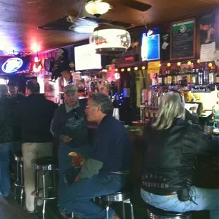 Shot and a beer or perhaps just shot a deer, this place is great!