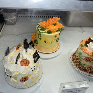 Halloween cakes!