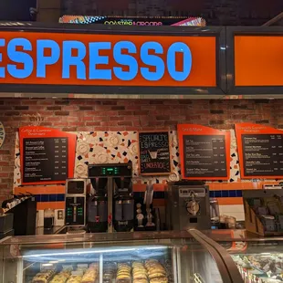 the espresso bar