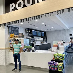 Coffee and Alcoholic drinks bar