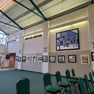 Interior of the Greenwood Community Center