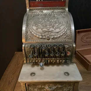 Vintage cash register