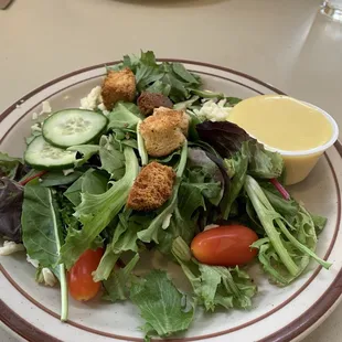 A great salad! The homemade Honey Mustard dressing rocks!