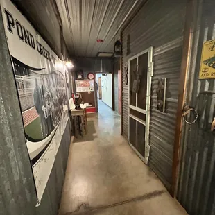 Inside hall to the bathroom