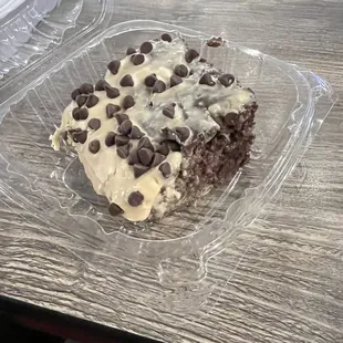 Chocolate peanut butter chocolate cake - drool face, yes it's worth it!  Desserts aren't on the menu, ask what they have