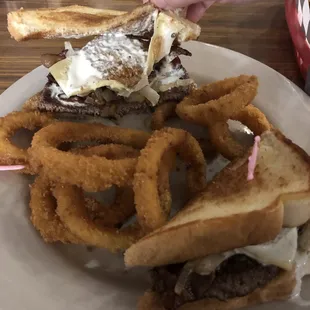 Get the pickle patty melt! Amazing!