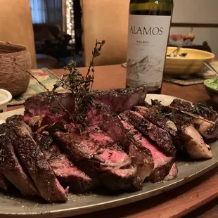 2&quot; Ribeyes- more than enough for all!