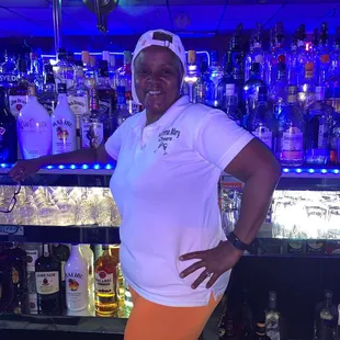 Momma Mary at Greg's Place.