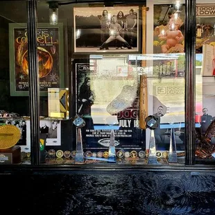 Memorabilia to look at while listening to music