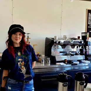 Victoria is an AMAZING barista and soooo sweet.