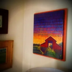 A recent commission: framed by Gregg Frame Studio. As an artist that usually isn't keen on framing my work, this is exceptional!