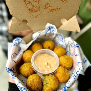 Potato Balls - Garlic and Parmesan + White Truffle