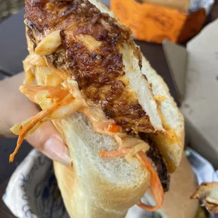 Fried chicken sandwich