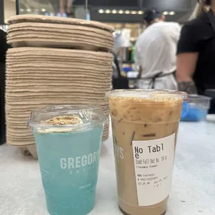 Favorite is the Iced Fall Oat Boy. Everyone is super friendly and fast service!