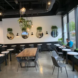 a man sitting at a table