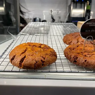 Vegan peanut butter cookie