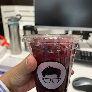 Herbal hibiscus tea!