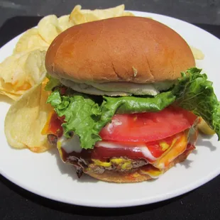 Real hand pattied burgers! So delicious!!!!