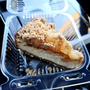 Apple Streusel Cheesecake